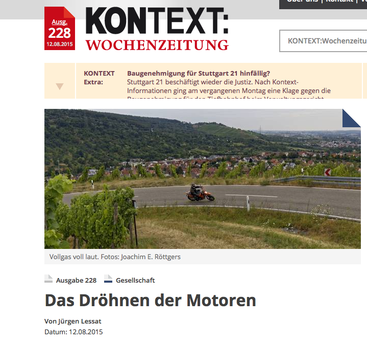 Die online-Wochenzeitung Kontext berichtet über einen alten Hotspot vor den Toren Stuttgarts.
