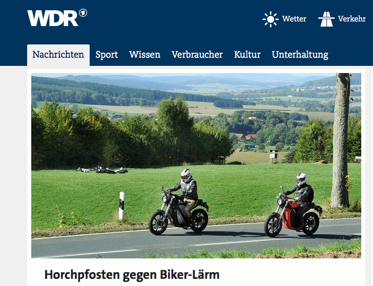 Der WDR berichtet auf seiner Homepage über die Hotspots im Bergischen Land. Quelle: Copy Website wdr.de